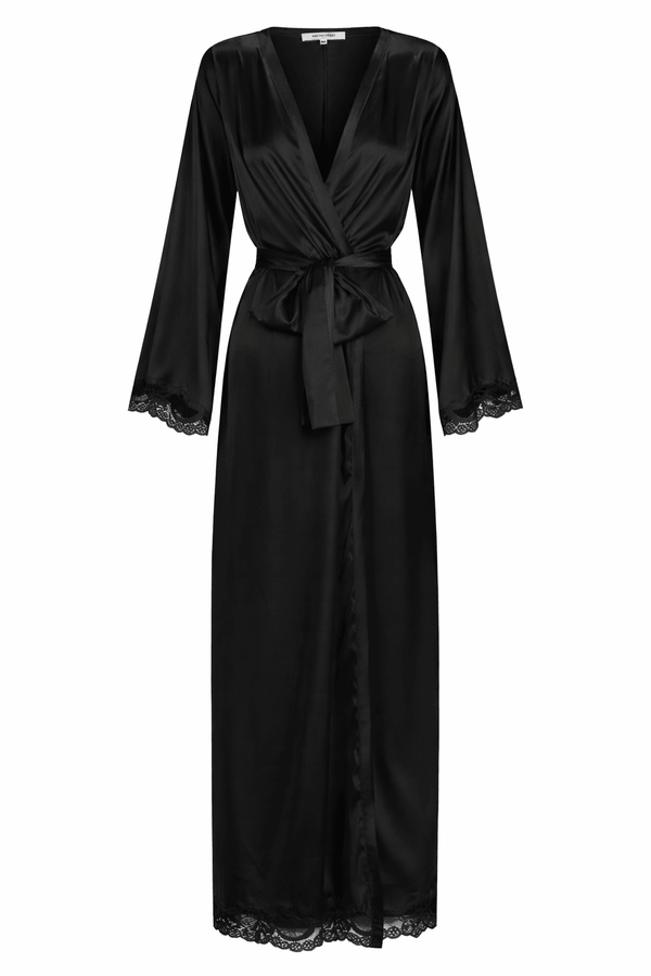 Madeline Robe Black