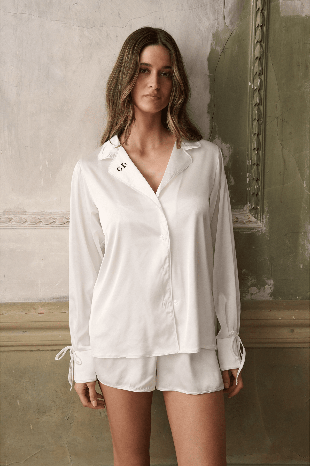 Matilda Long Sleeve Shirt Ivory