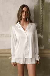 Matilda Long Sleeve Shirt Ivory