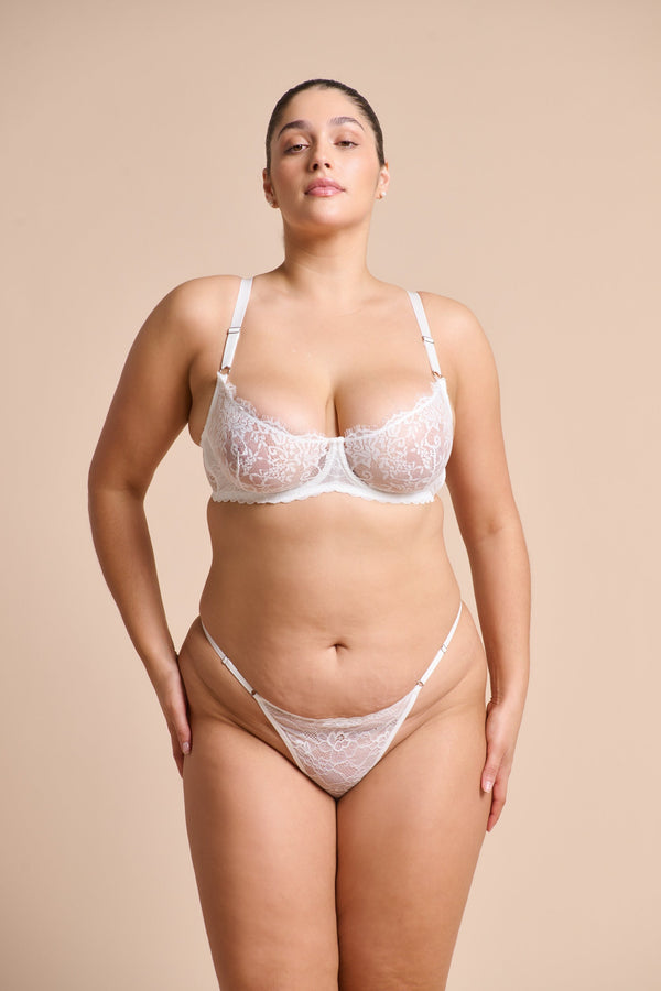 Maverick Underwire White