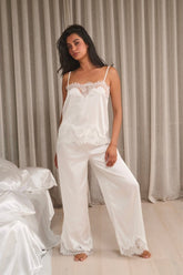 Olivia Pant Set Ivory