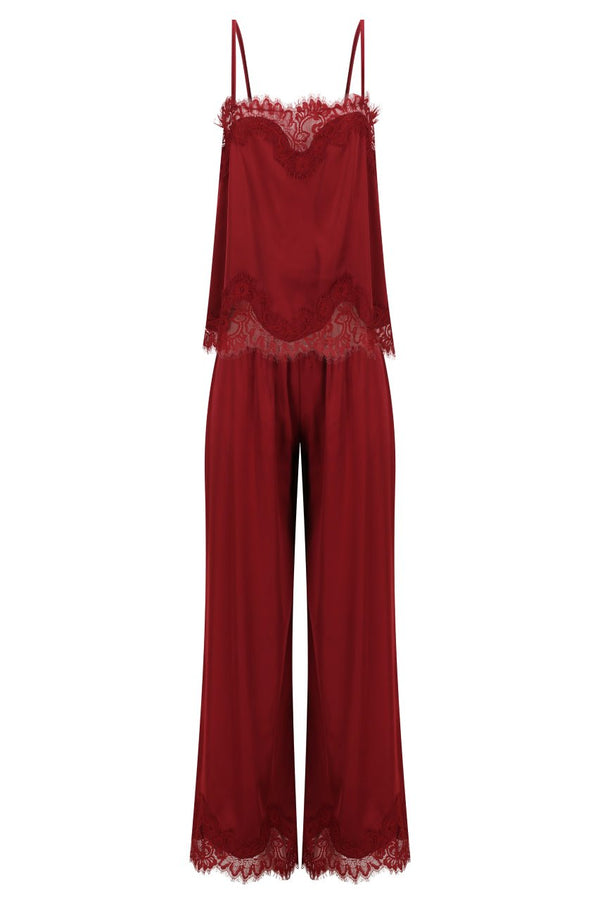 Olivia Pant Set Rhubarb