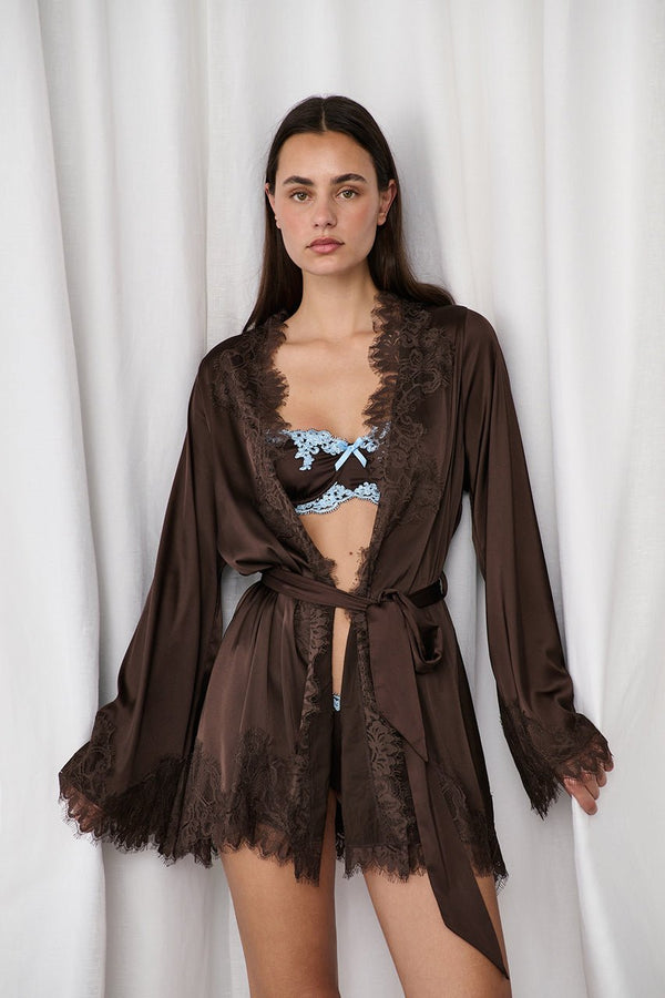 Olivia Robe Espresso