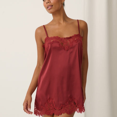 Olivia Slip Rhubarb