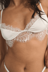 Rae Bralette Ivory