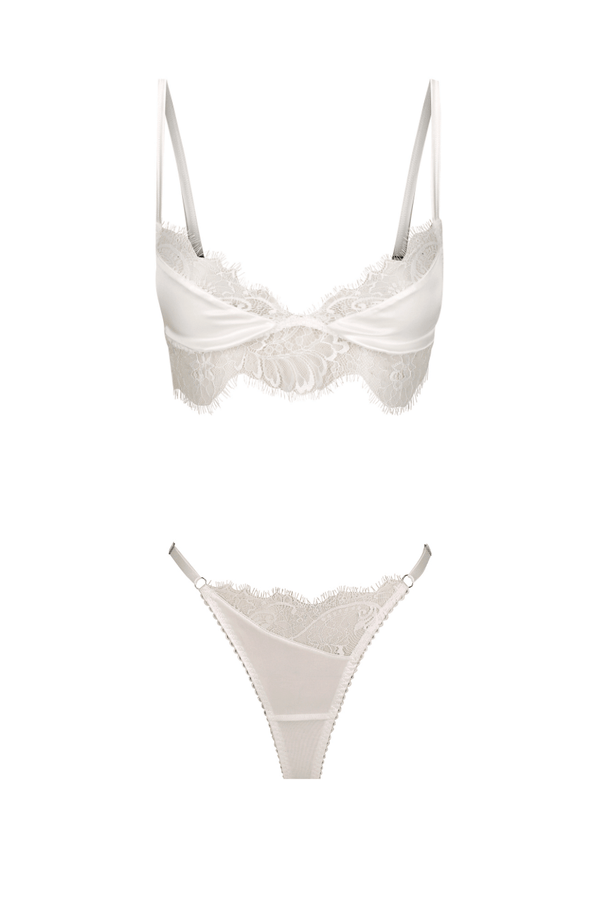 Rae Bralette Set Ivory