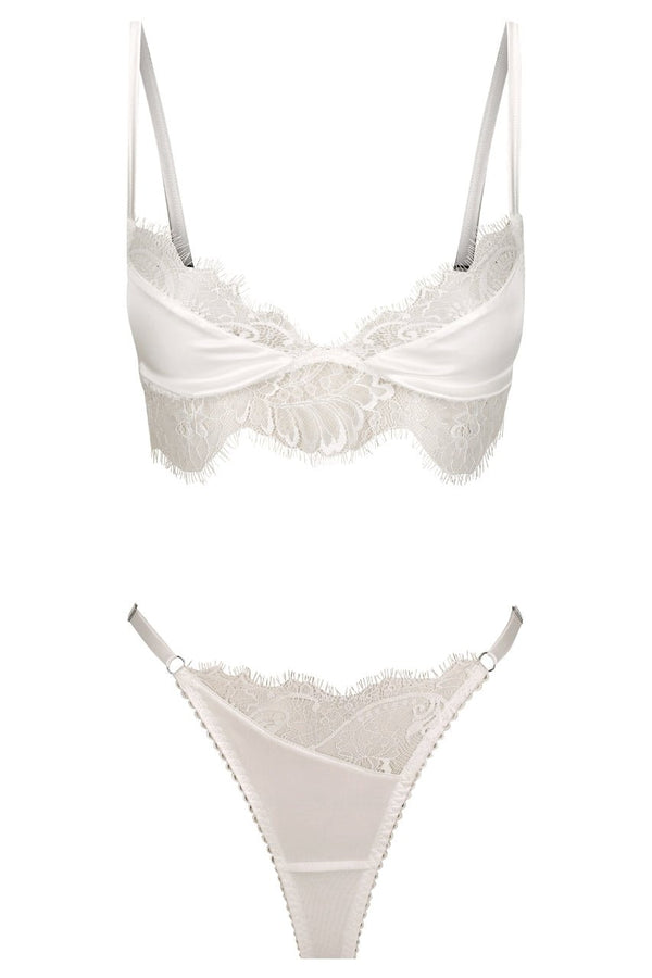 Rae Bralette Set Ivory
