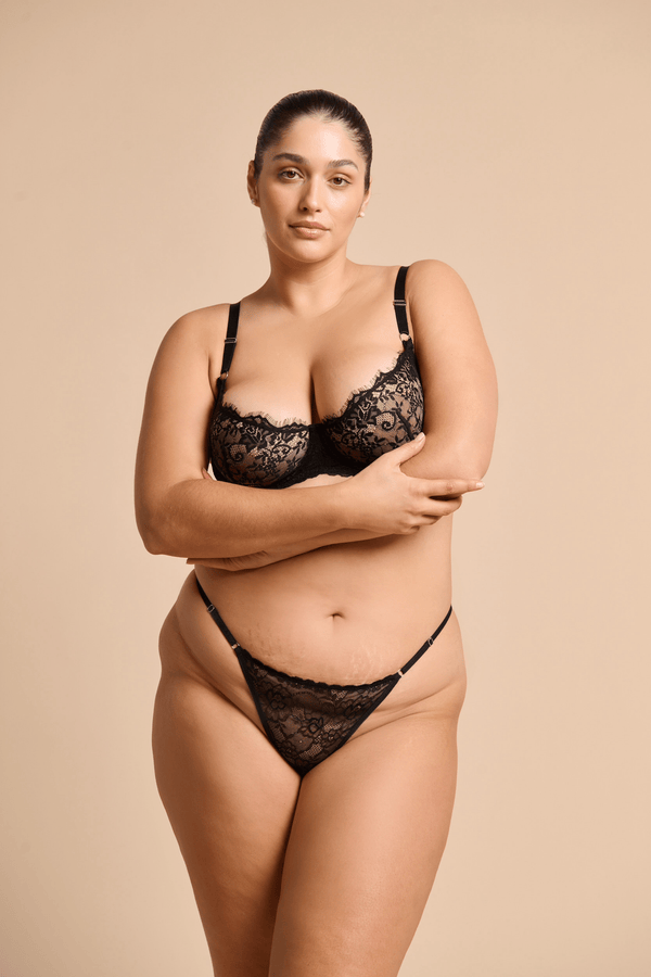 Rosie Thong Black