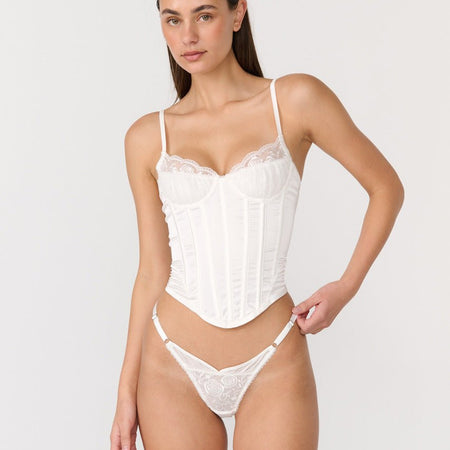 Rouge Corset Ivory