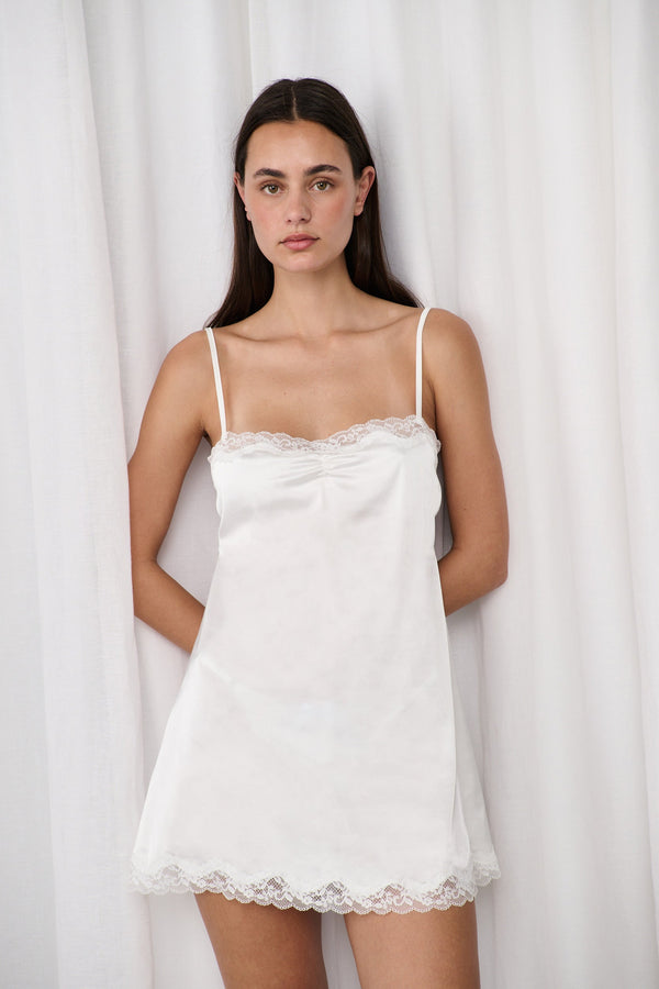 Sadie Slip Ivory