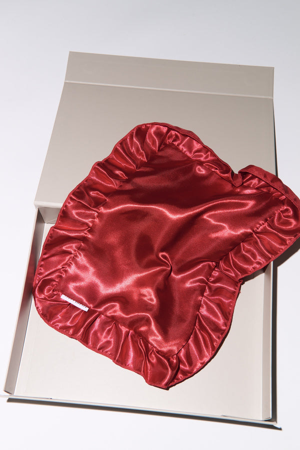 Satin Dust Bag Red