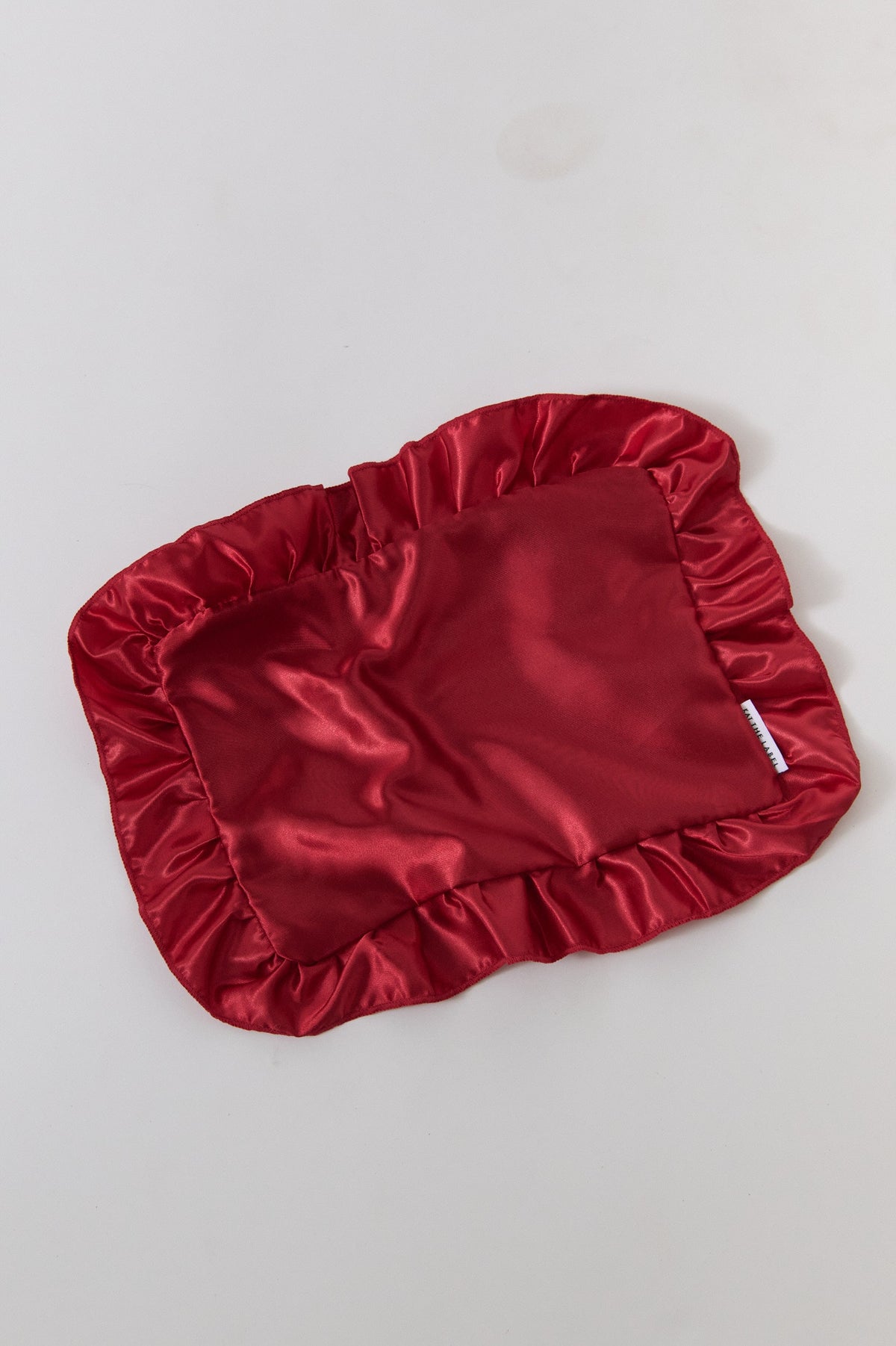 Satin Dust Bag Red