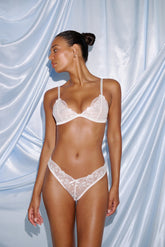 Sofia Brief Set White