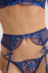 Sofia Garter Belt Navy