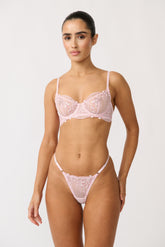 Sofia Thong Baby Pink