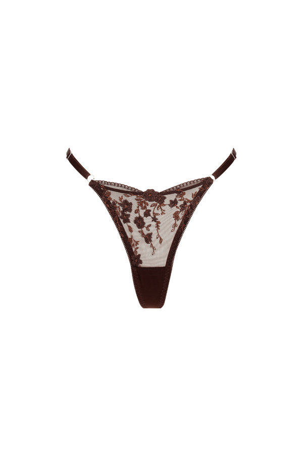 Sofia Thong Espresso