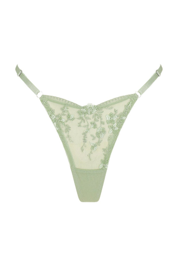Sofia Thong Pistachio