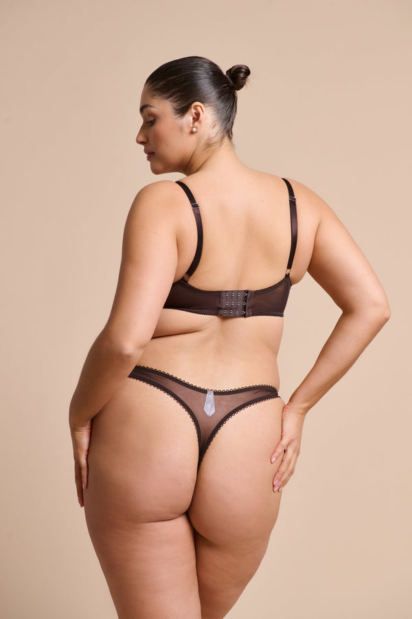 Sorrento Thong Espresso