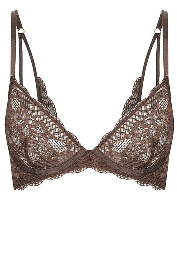 Alaska Underwire Espresso Underwire - Kat the Label Lingerie Australia