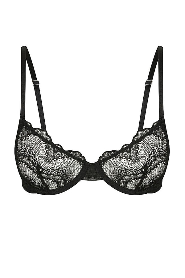 Alice Underwire Black Underwire - Kat the Label Lingerie Australia