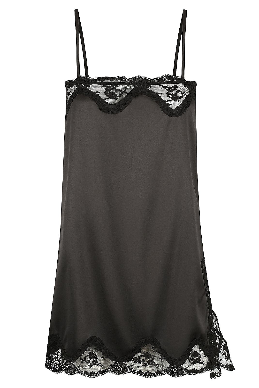 Angie Slip Black Sleep - Kat the Label Lingerie Australia