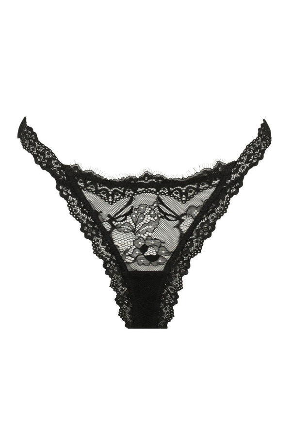 Balmain Thong Black Lingerie