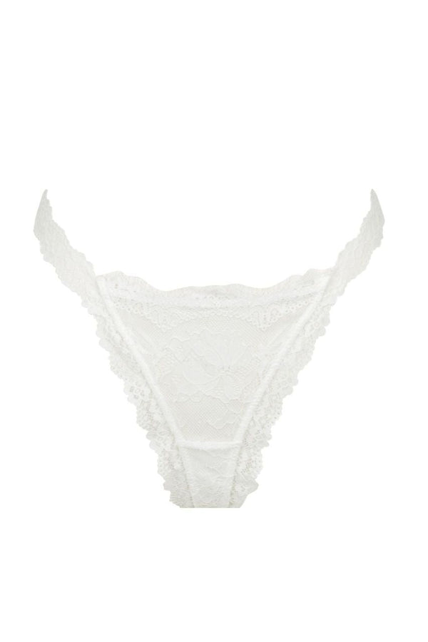 Balmain Thong White Underwear - Kat the Label Lingerie Australia