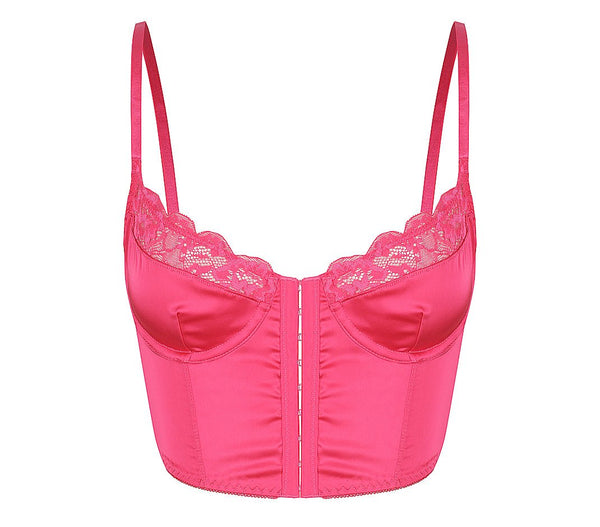 Bowie Bustier Hot Pink