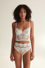Carmen Bustier White