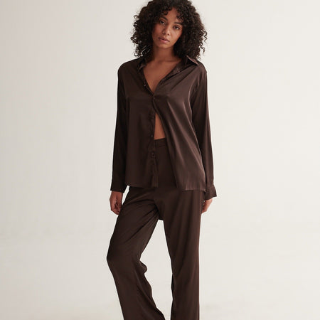 Celine Pant Set Espresso