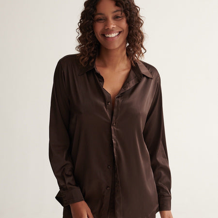 Celine Short Set Espresso