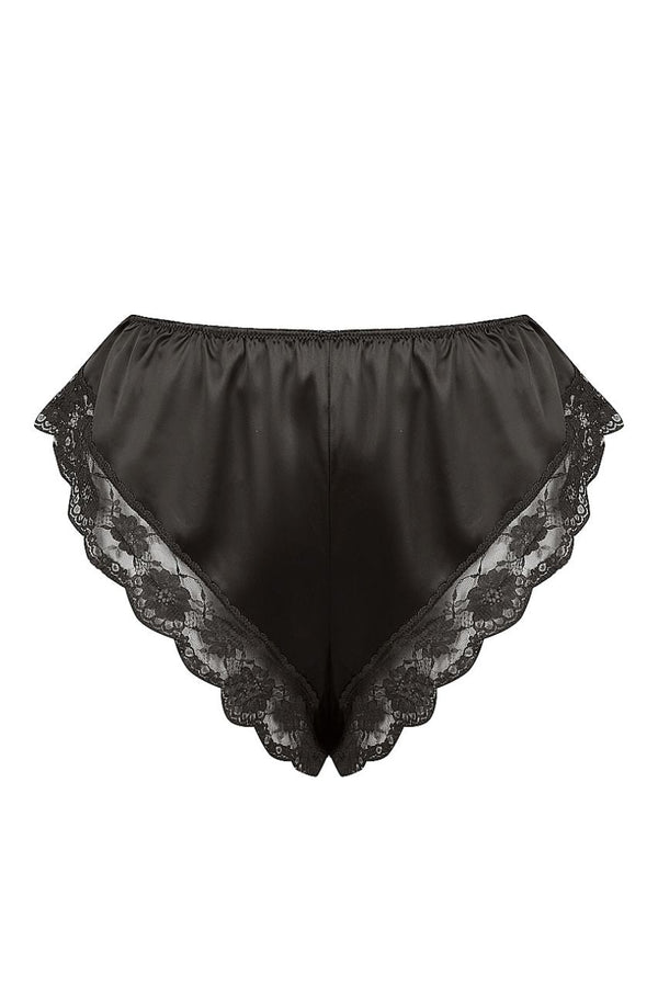Cindy Short Black Short - Kat the Label Lingerie Australia