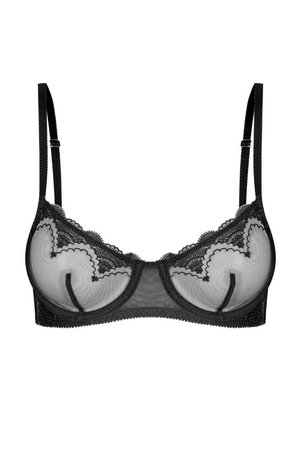 Eden Underwire Black Underwire - Kat the Label Lingerie Australia