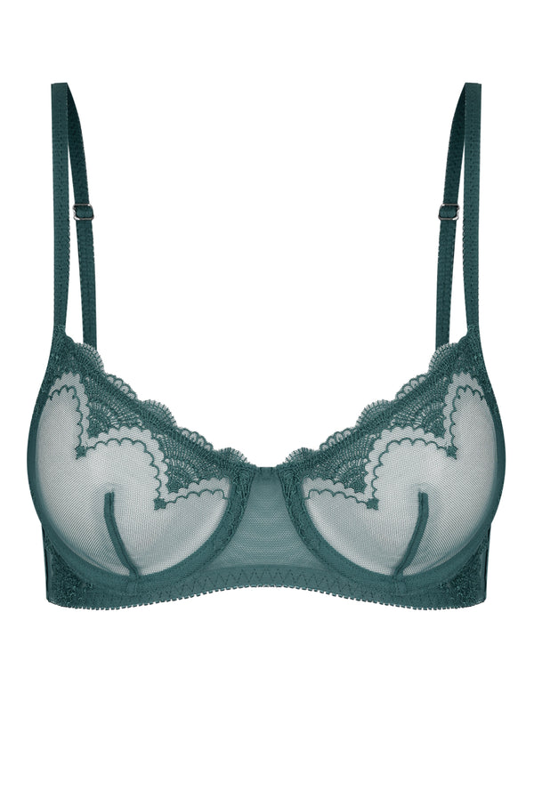 Eden Underwire Emerald Underwire - Kat the Label Lingerie Australia