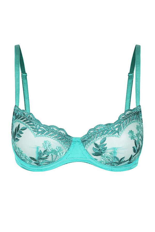 Frankie Underwire Jade Underwire - Kat the Label Lingerie Australia