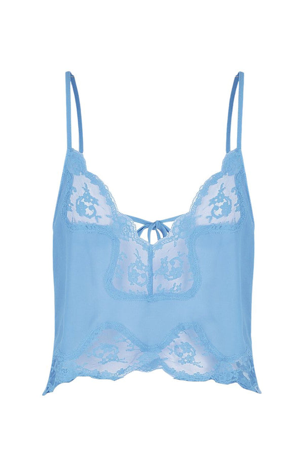 Harley Camisole Blue Sleep - Kat the Label Lingerie Australia