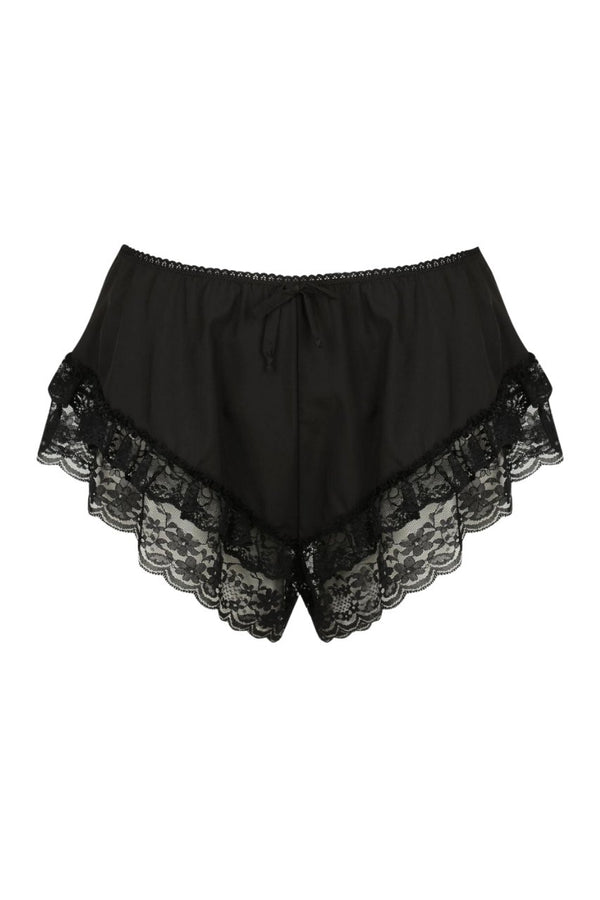 Harriet Short Black Short - Kat the Label Lingerie Australia