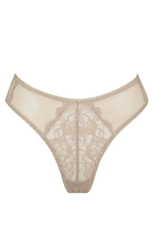 Hudson Underwear Taupe Underwear - Kat the Label Lingerie Australia