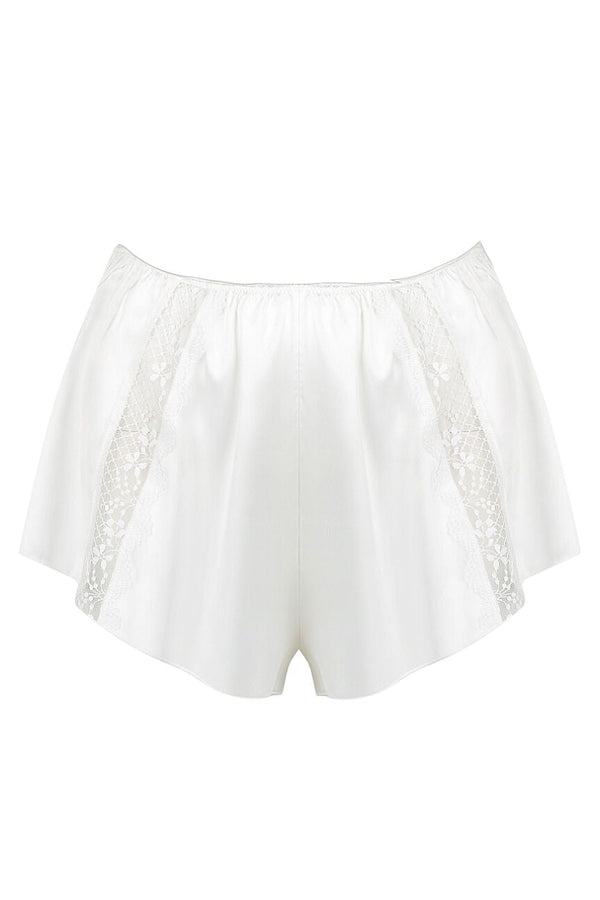 Lucille Short Ivory Short - Kat the Label Lingerie Australia