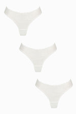 Maverick Brief Trio White