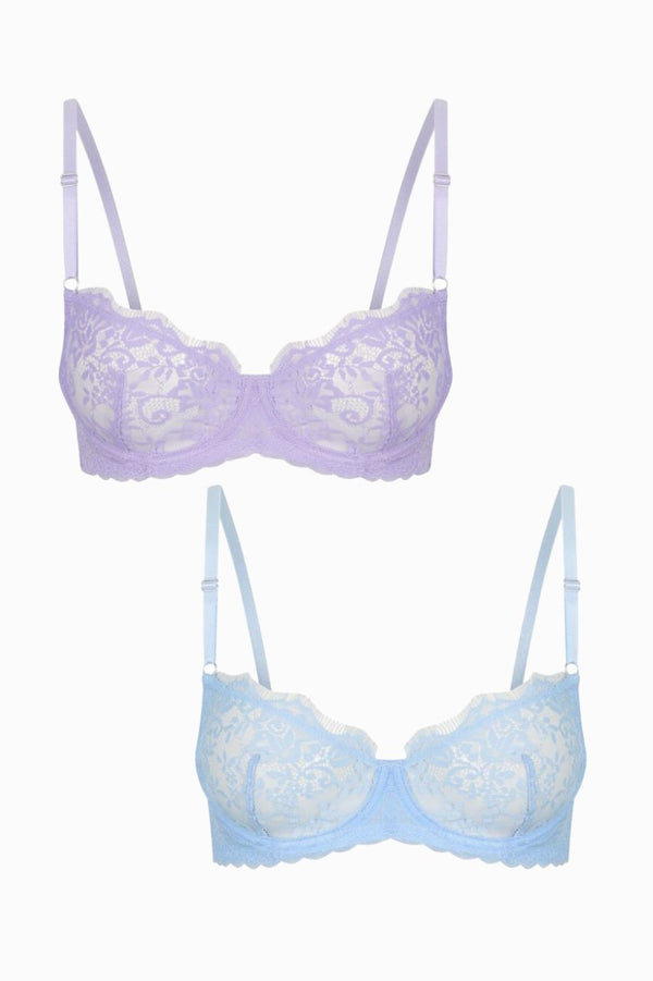 Maverick Pastel Pack Underwire - Kat the Label Lingerie Australia