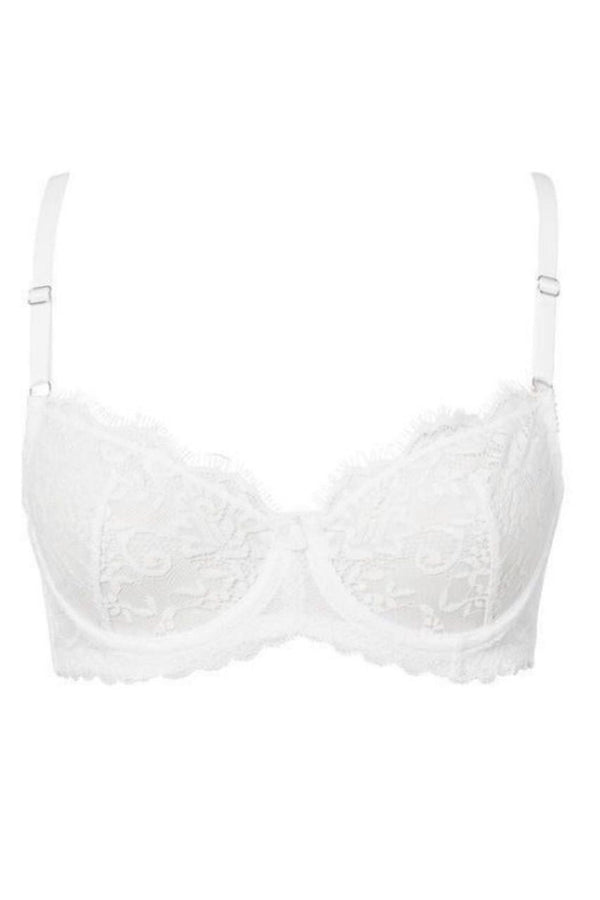 Maverick Underwire White Underwire - Kat the Label Lingerie Australia