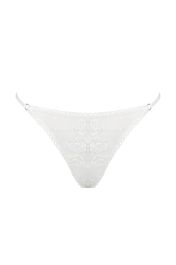 Nicolette Underwear White Underwear - Kat the Label Lingerie Australia