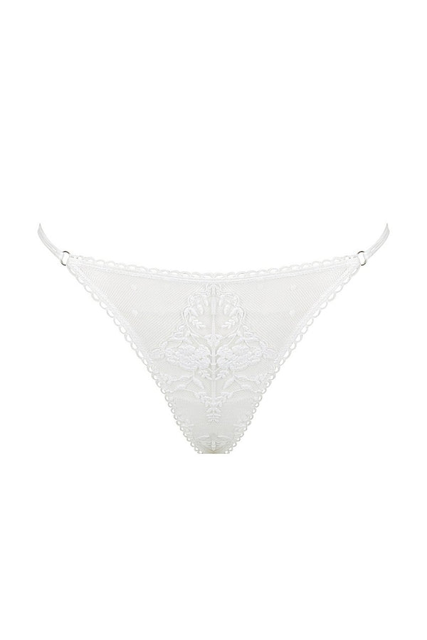 Nicolette Underwear White Underwear - Kat the Label Lingerie Australia