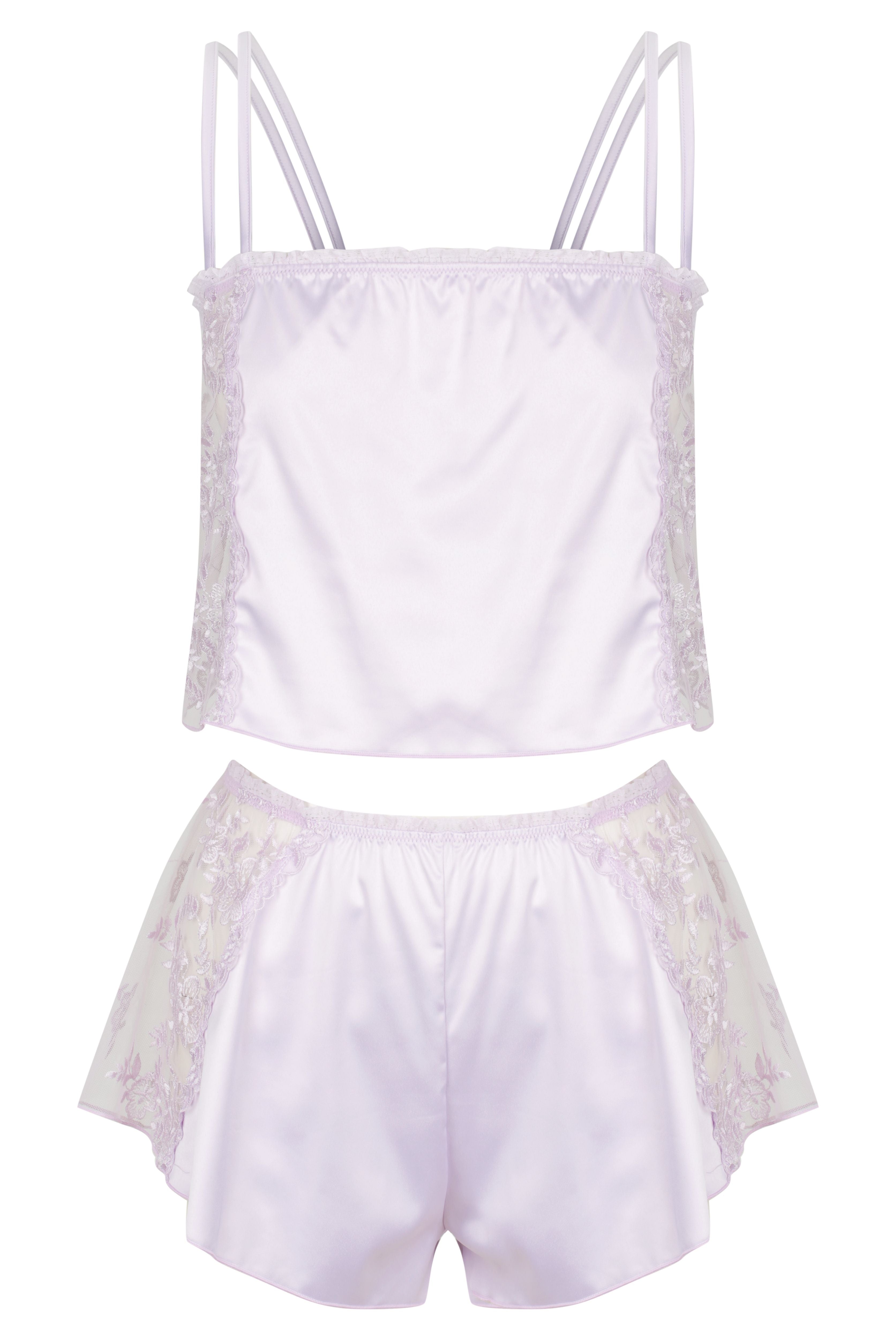 Riley Set Lavender Sleep - Kat the Label Lingerie Australia
