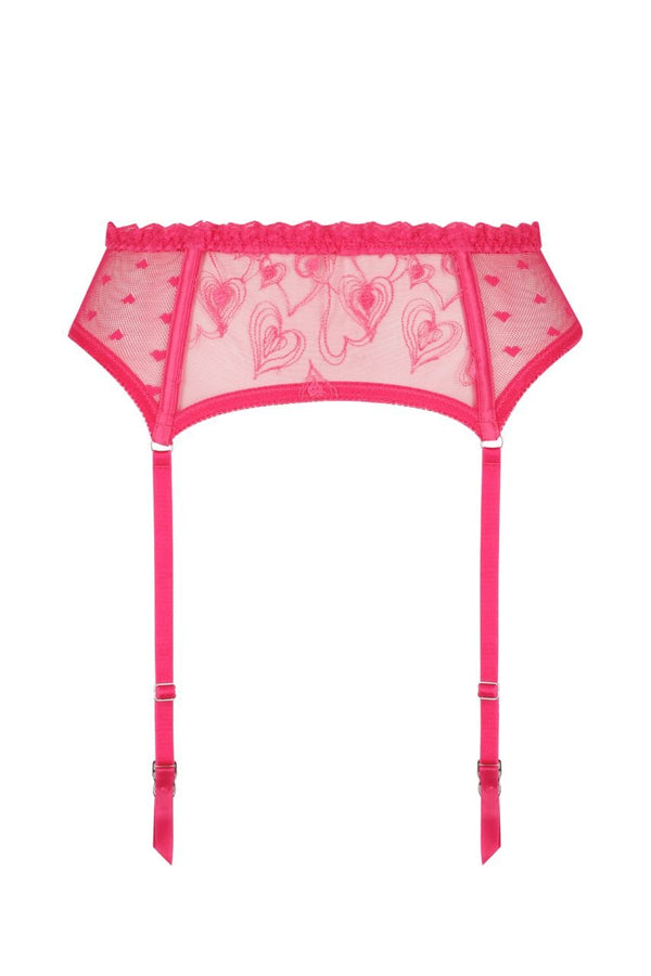 Romeo Garter Belt Hot Pink