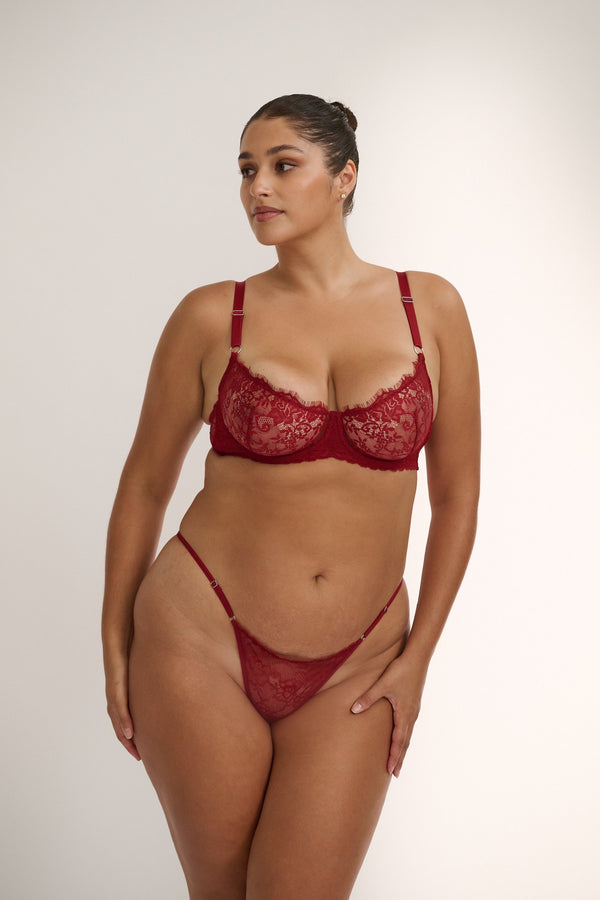 Rosie Thong Red