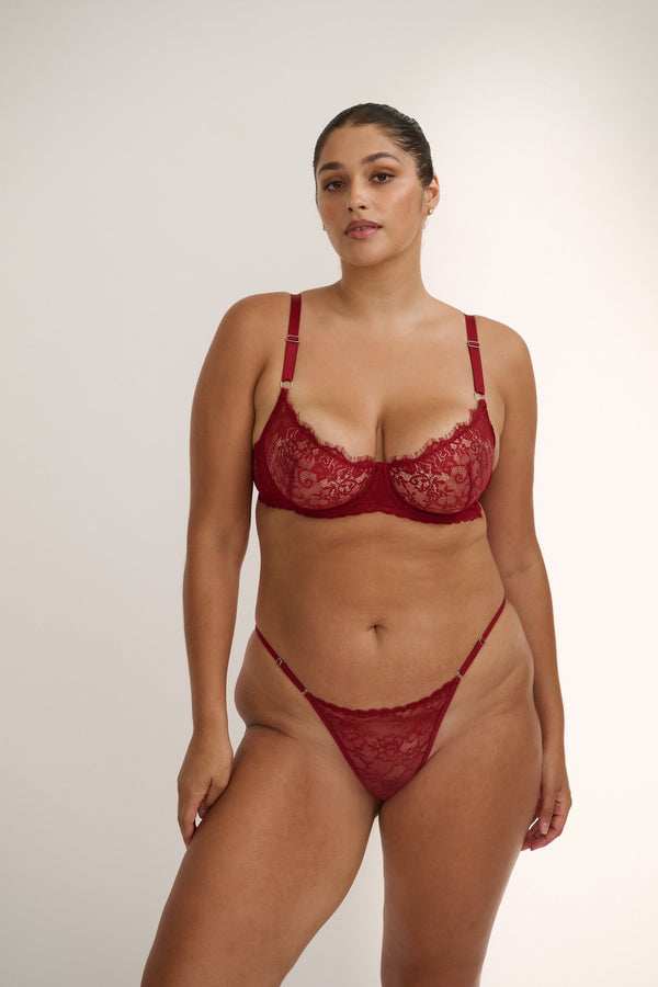 Rosie Thong Red
